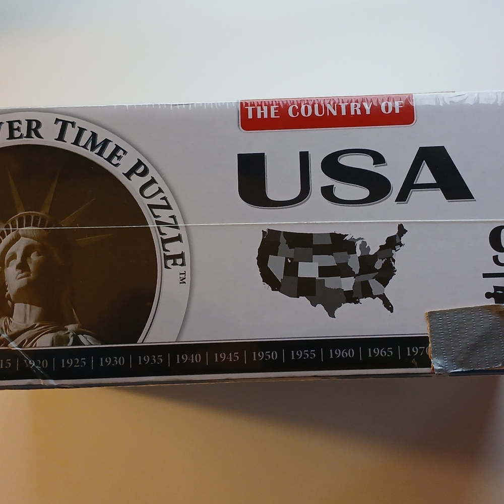History Over Time Puzzle USA New With Plastic Wrapping - Picture 3 of 7